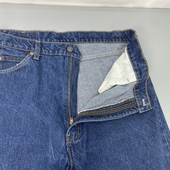 Vintage Levi’s 505 Jeans Orange Tab Straight Leg Mens 38x32 (Tag 40x32) Made USA - Picture 6 of 13